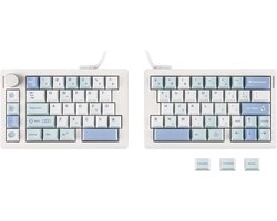 Ergonomisch Split Mechanisch Toetsenbord met QMK/VIA, Hot Swap en RGB