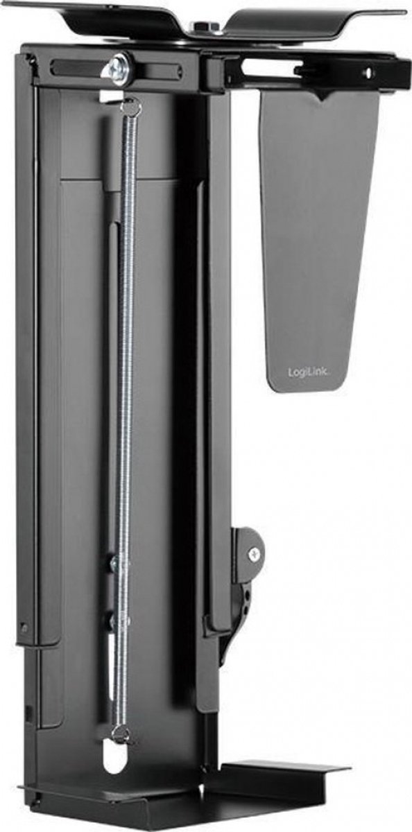 LogiLink EO0030 CPU-houder Onder het bureau CPU-houder Zwart