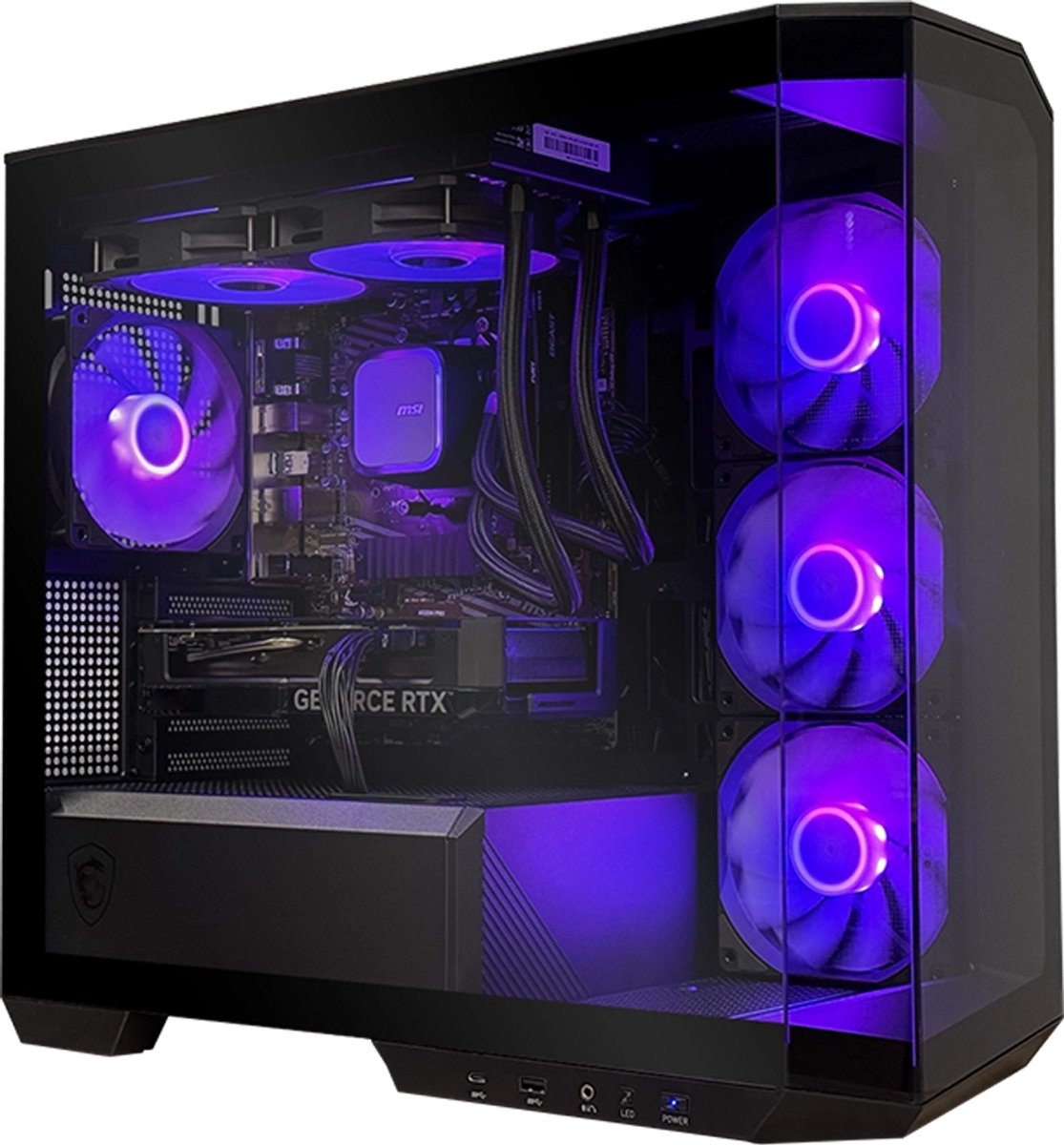 Xgaming Raptor - AMD Ryzen 7 8700 - Nvidia GeForce RTX 5060 - 2TB NVME SSD - 32GB DDR5