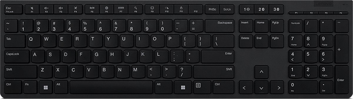 Lenovo Professional draadloos oplaadbaar toetsenbord - QWERTY (VS internationaal)