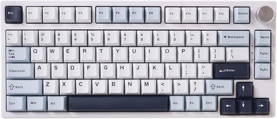 75% Mechanisch Gaming Toetsenbord met RGB en Hot-swap Functie