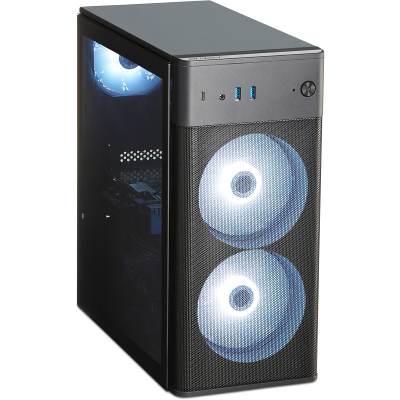 ERAZER Recon E45 - Gaming PC - AMD Ryzen 5 5500 - Nvidia Geforce RTX 4060 6GB - 16 GB DDR4 - 1TB SSD