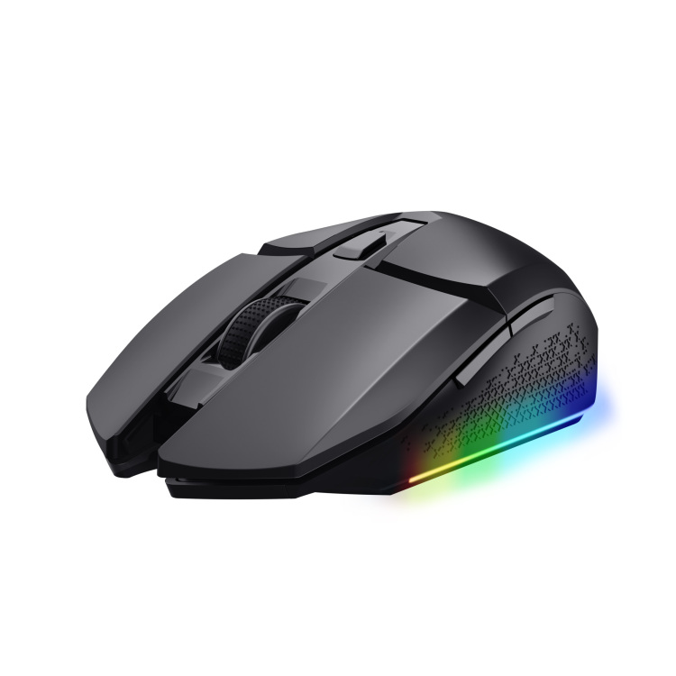 Trust GXT 110 Felox verlichte draadloze gaming muis - Zwart