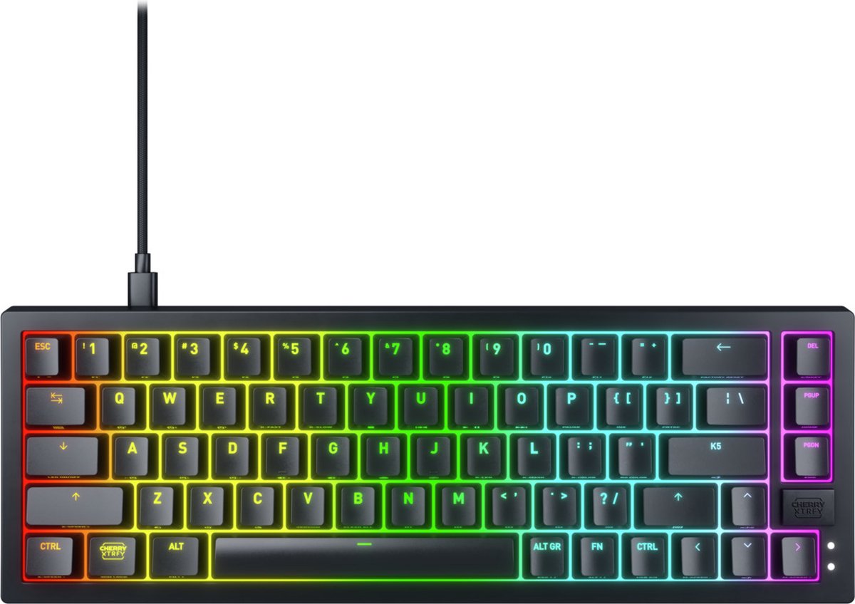 Cherry XTRFY K5V2 65% keyboard, black