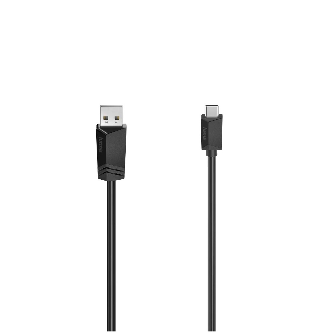 Hama USB kabel Type-C naar USB 2.0 Type-A 480Mbit/s, 1,5m Kabel - Zwart