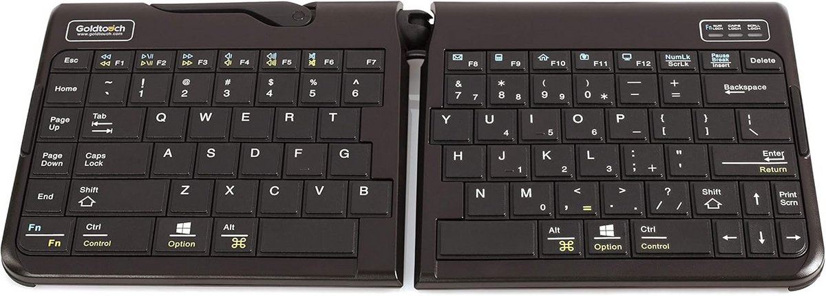 Draadloos Bluetooth Reis Toetsenbord QWERTY - Compact en Ergonomisch