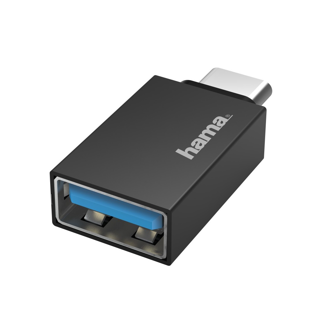Hama USB-C-OTG-Adapter to USB-A, USB 3.2 Gen1, 5 Gbps Kabel - Zwart