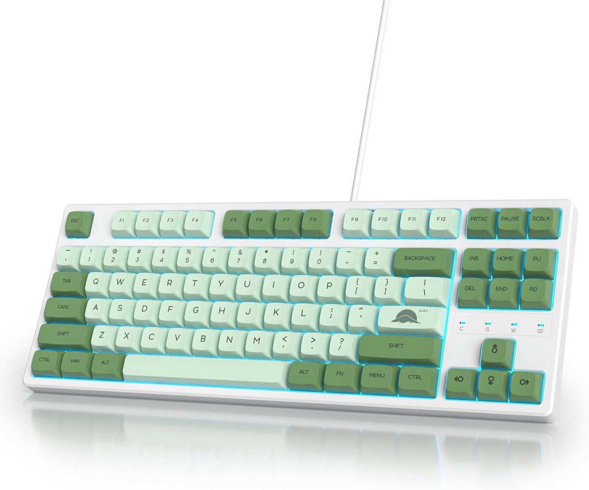 Mechanisch Gaming Toetsenbord 75% Tenkeyless met RGB Verlichting - QWERTY Indeling
