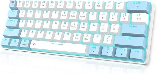 Draadloos Mechanisch Toetsenbord met Bluetooth