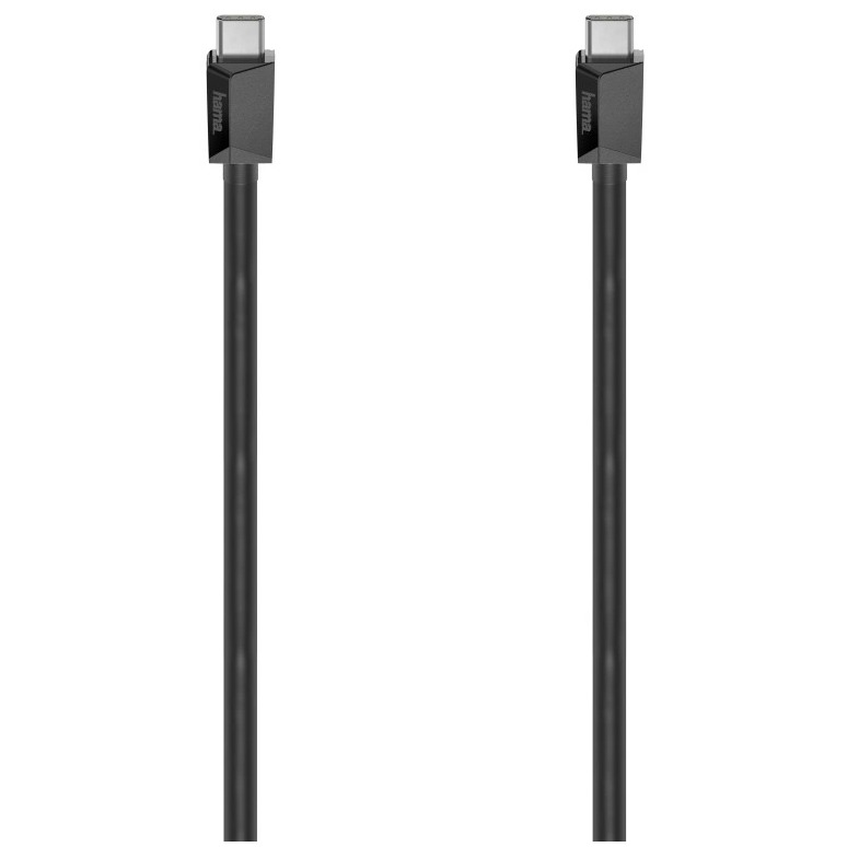 Hama USB-C-kabel Full-Featured, E-Marker, USB 3.2 Gen1, 5 Gbit/s, 1,50 m Kabel - Zwart