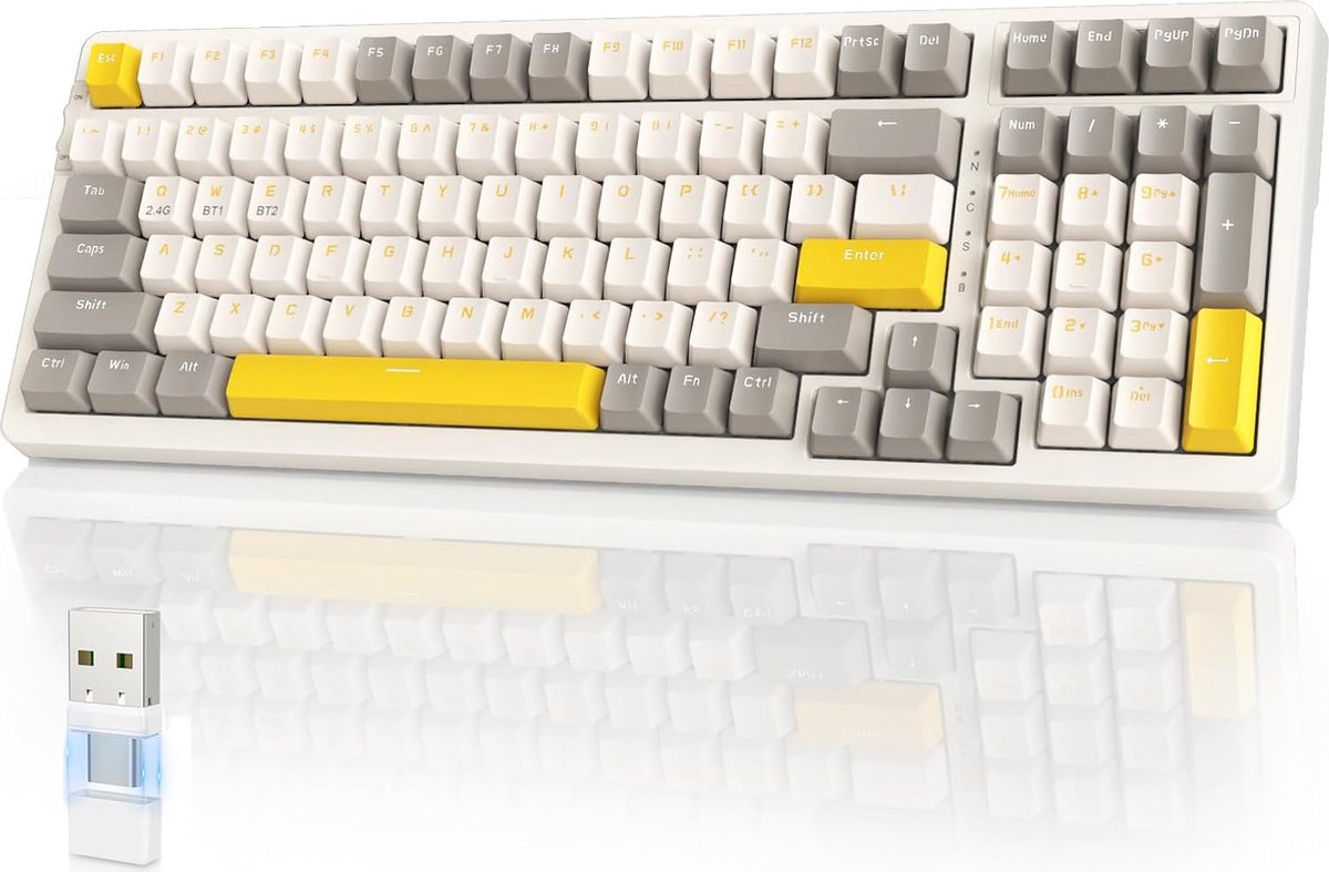 Lexium Mechanisch Toetsenbord - Gaming Toetsenbord - Mechanical Keyboard