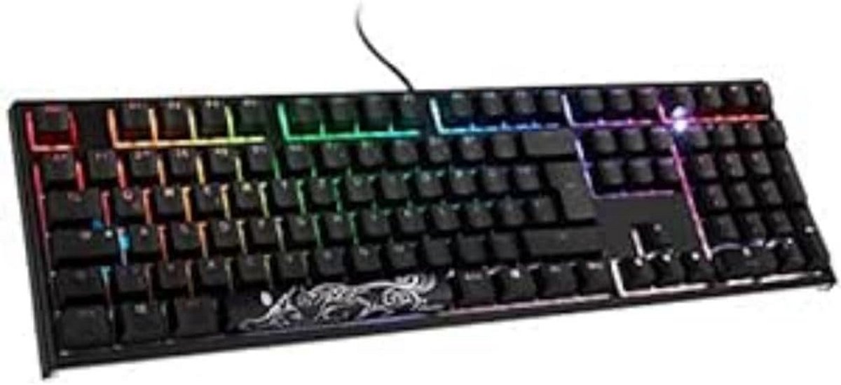 Mechanisch Gaming Toetsenbord met Cherry-MX Black Switches en RGB Verlichting