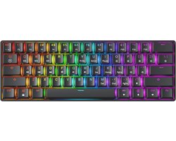 Compact Mechanisch Gaming Toetsenbord - 61 Toetsen met RGB Verlichting voor PC/Mac