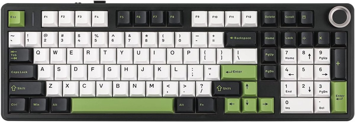 96% Mechanisch Gaming Toetsenbord met Hot Swappable Functie en RGB Verlichting