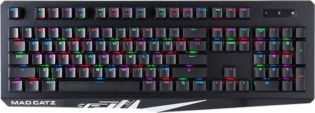 Mad Catz KS13MMGRBL000-0 toetsenbord USB Zwart