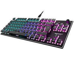 Compact Mechanisch RGB Gaming Toetsenbord met Per-Key Verlichting en Titan Schakelaars