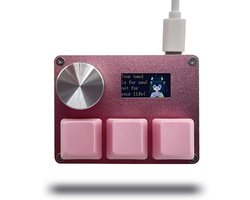 Mini Macro Toetsenbord met Hall Schakelaars, IPS Kleurenscherm en Programmeerbare Knoppen