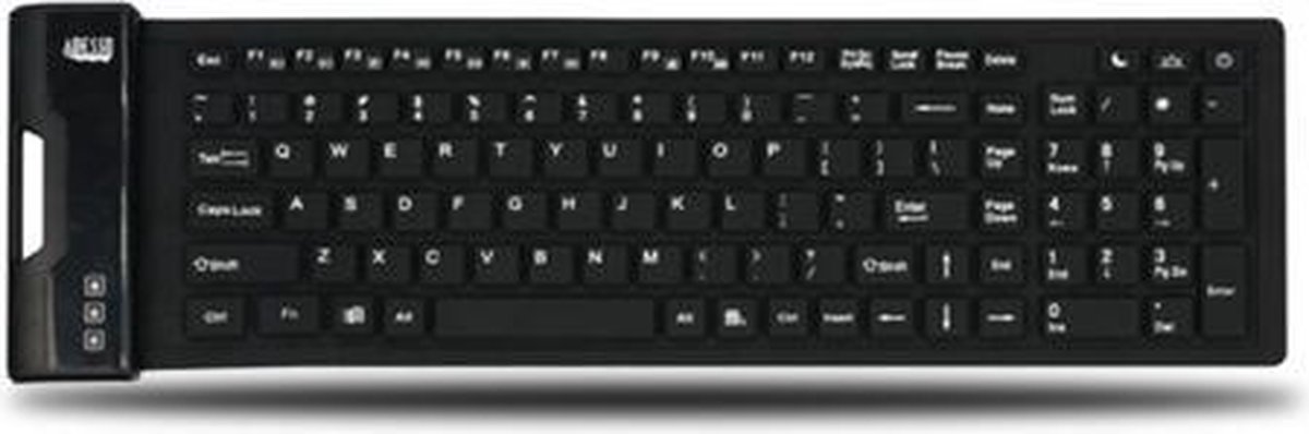Adesso AKB-222UB toetsenbord USB QWERTY Engels Zwart