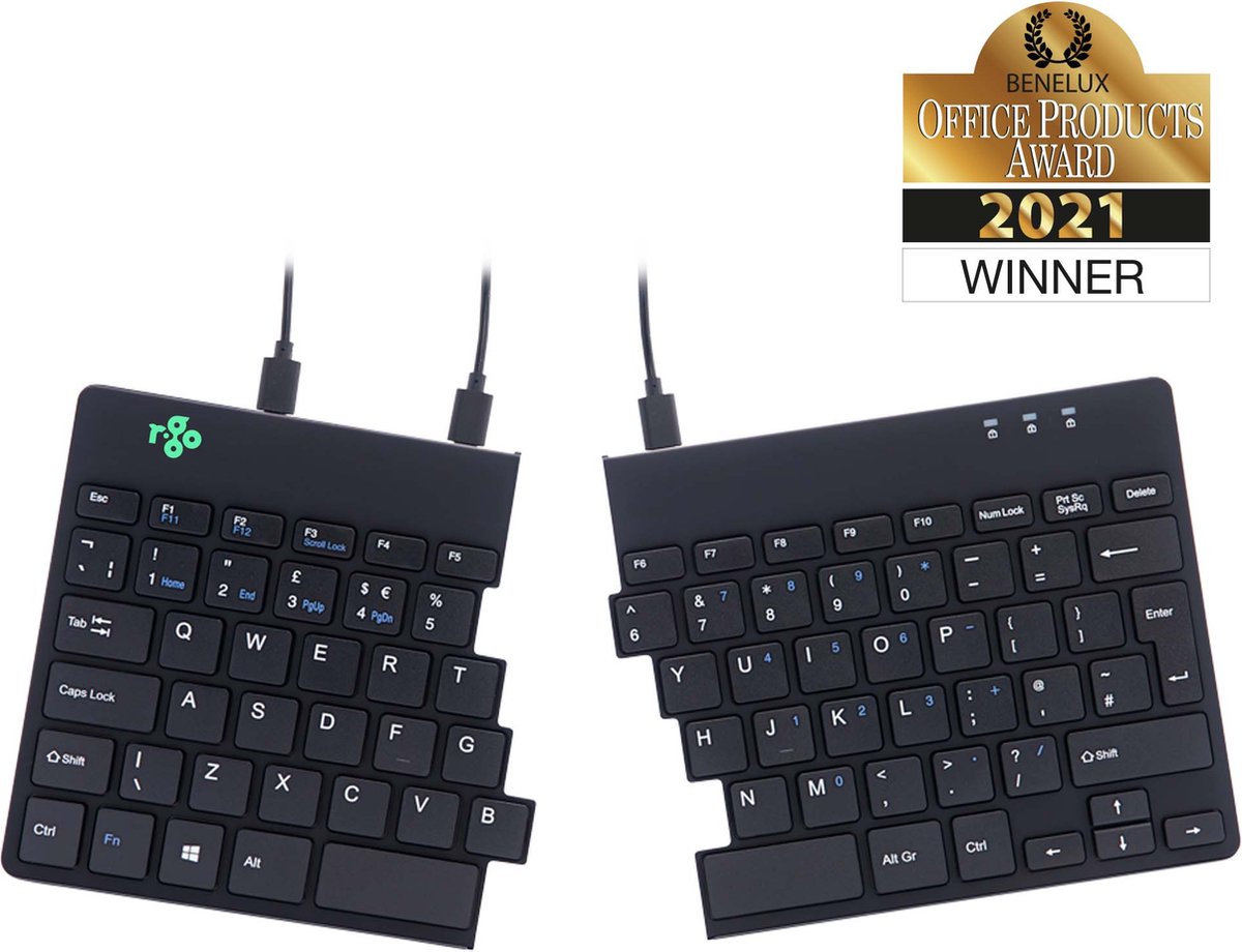 R-GO Tools R-Go Split Break QWERTY (UK)