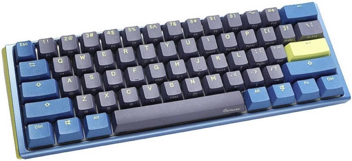 Mechanisch Gaming Toetsenbord 60% met Hot-Swappable Cherry MX Red en RGB Verlichting