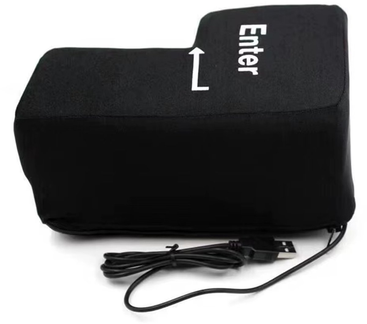MEGA Grote ENTER knop - Anti-stress - Kantoor - Werk - USB - Toetsenbord - Kado
