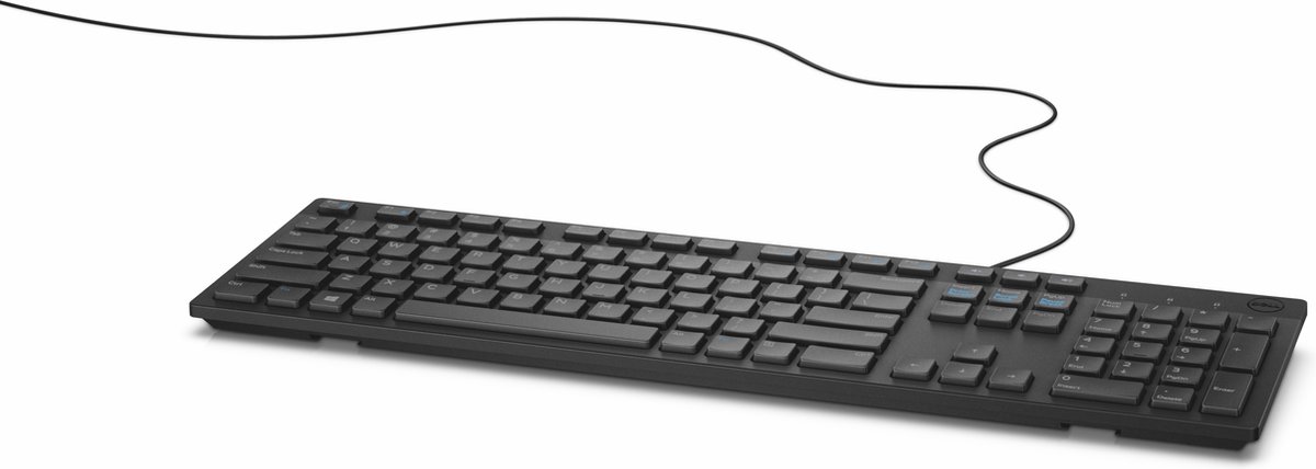 DELL KB216 toetsenbord Universeel USB QWERTY Noors Zwart
