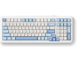 MCHOSE K99 - Draadloos Mechanisch Gaming - Toetsenbord - QWERTY - RGB ANSI (ENG) - Hemelsblauw