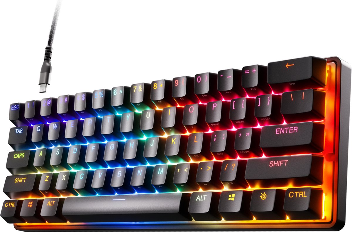 Steelseries Apex 9 Mini - Mechanisch Gaming Keyboard - US Qwerty