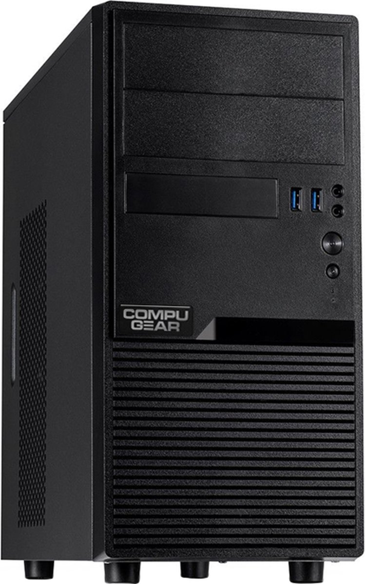 COMPUGEAR Home Office PC - Ryzen 5 - 8GB RAM - 500GB M.2 SSD - WiFi - Windows 11 Pro (HR5G-8R500M)