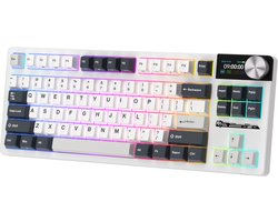 Royal Kludge RKS85 - Draadloos Gaming Toetsenbord - Mechanisch - Keyboard - RGB - Met Display