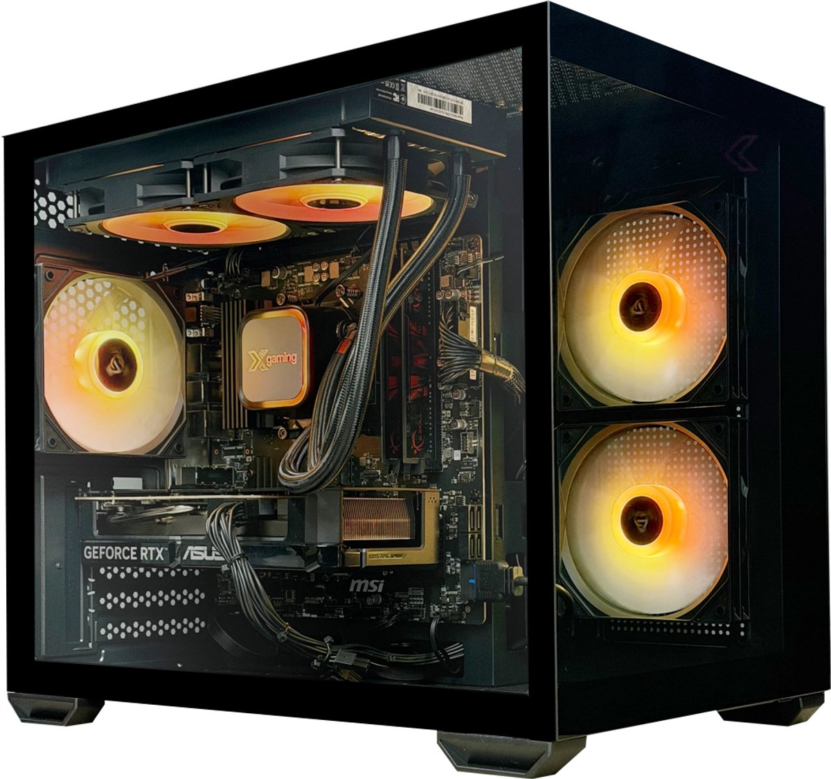 Xgaming Riot II Gaming PC - AMD Ryzen 7 5700x - Nvidia GeForce RTX 5050 - 32GB DDR4 - 2TB NVME SSD