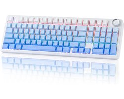 Draadloos Mechanisch Gaming Toetsenbord met RGB en 8000mAh Batterij