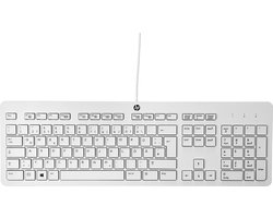 HP Z9H49AA#ABB USB Business Slim Keyboard (Grey - Grijs, standaard US international QWERTY)