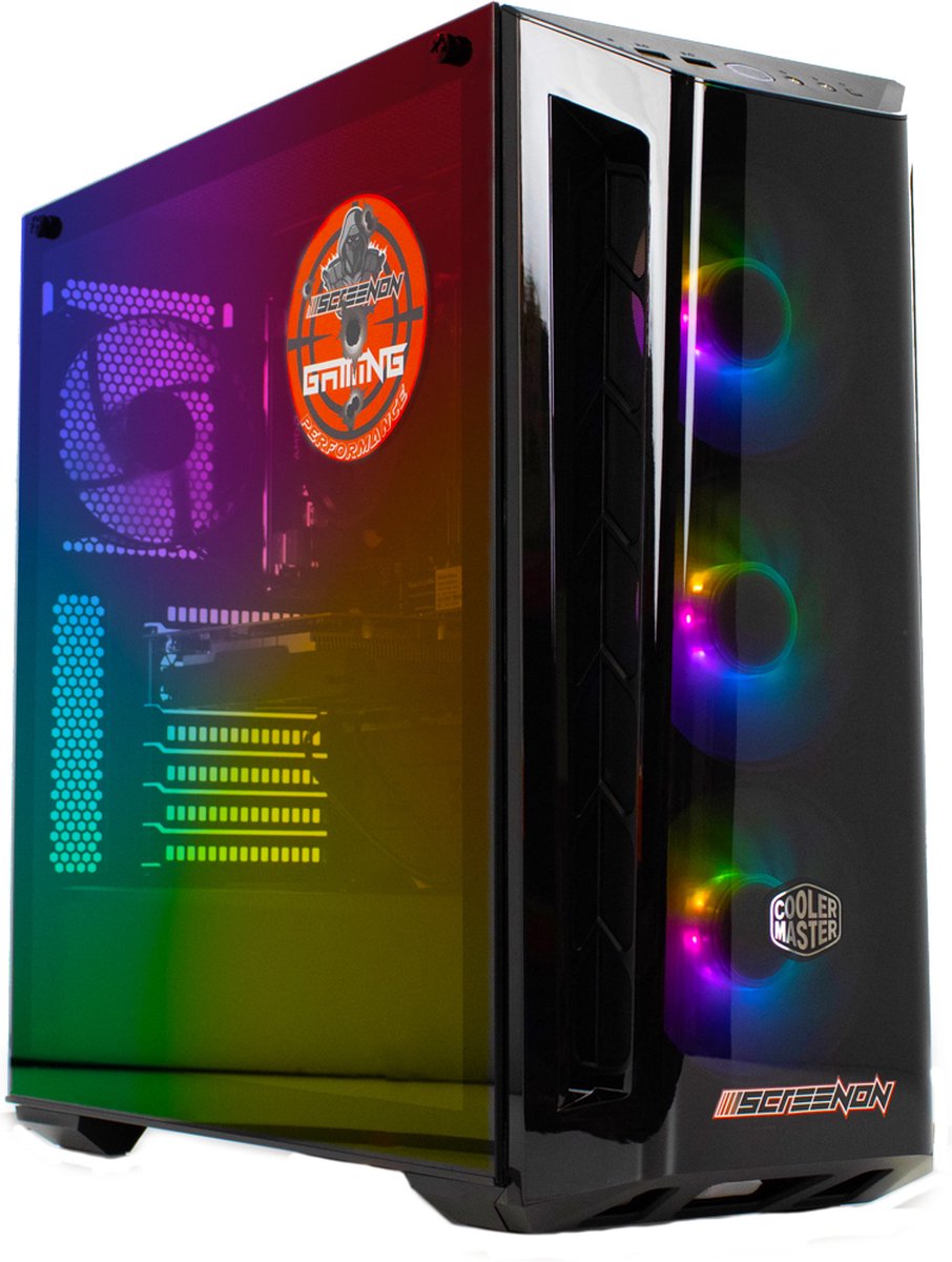 ScreenON - Game PC - Intel Core i7 - 1TB SSD + 3TB HDD - RTX 3060 - GamePC.Y12167