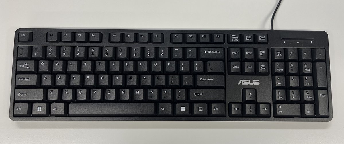 ASUS K49 - USB Toetsenbord - Zwart