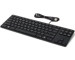 Matias FK308PCBB Wired Aluminum Tenkeyless Keyboard -Black - PC