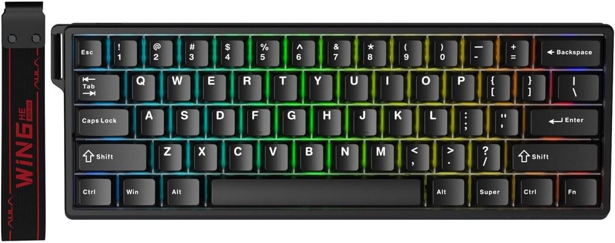 Compact Gaming Toetsenbord TKL Magnetisch Hot Swap 8000Hz Rapid Trigger