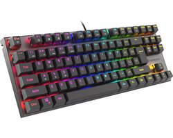 Genesis - NKG-1882 THOR 303 TKL - Gaming Toetsenbord - Zwart - US Layout - RGB - Red Switches