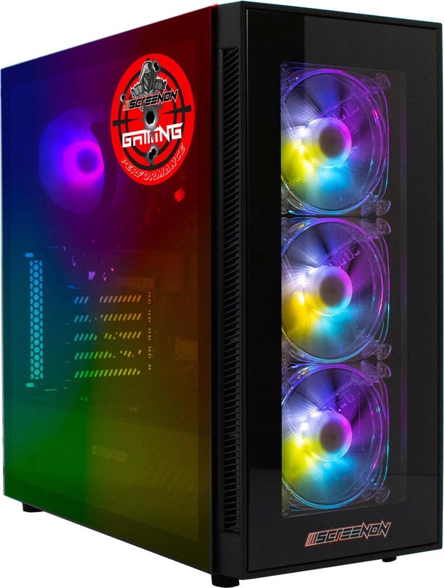 ScreenON - Ryzen 7 - RTX-3060 - GamePC.V580108 - Geschikt voor Elden Ring!