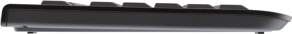 CHERRY KC 1000 toetsenbord USB QWERTZ Duits Zwart