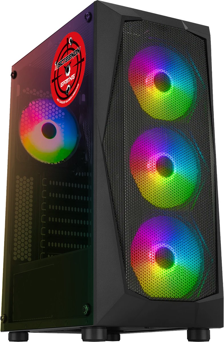 ScreenON - Game PC - Ryzen 5 - 512GB SSD - 16GB RAM - Radeon RX 550 - E723114