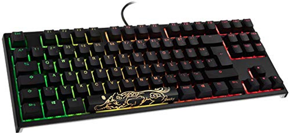 Mechanisch TKL Gaming Toetsenbord met RGB Verlichting