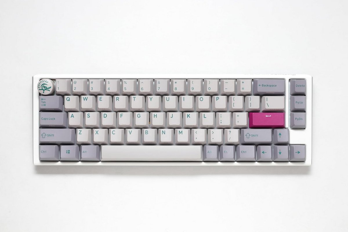 TKL Mechanisch Gaming Toetsenbord Grijs met RGB Verlichting - Tactiele Switches (US Layout)