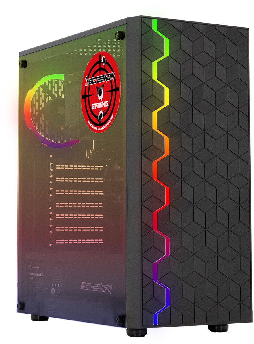 ScreenON - Game PC - Intel Core i5 - 240GB M.2 SSD - RX 550 2GB - GamePC.Y51095