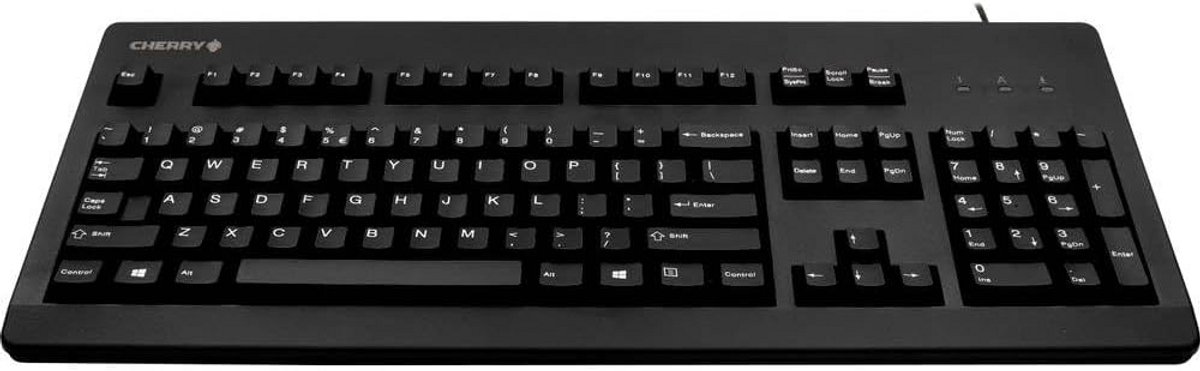 Mechanisch Gaming Toetsenbord met Duitse QWERTZ Indeling en Klikkende Blauwe Switches