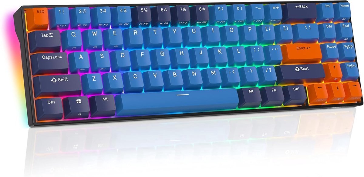 Royal Kludge RK71 - Toetsenbord - Draadloos - Mechanisch - RGB - Keyboard - Gaming