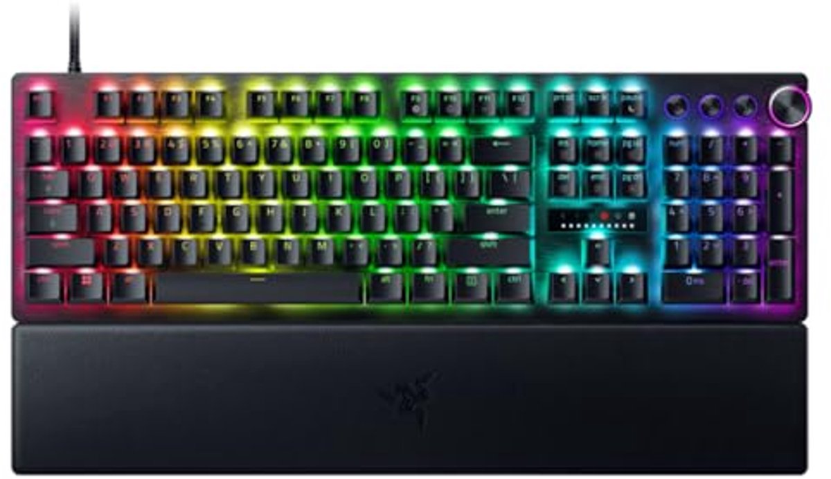 Esports Gaming-Toetsenbord met Analoog Optische Schakelaars en Snelle Aanpassingen