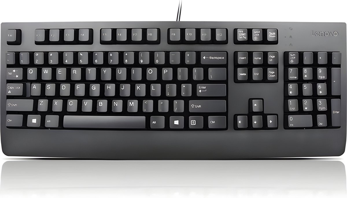 Lenovo SK-8827 - Toetsenbord - Bedraad USB - Qwerty US