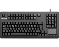 Mechanisch QWERTY Toetsenbord met Touchpad - Bedraad, Compact en Ergonomisch