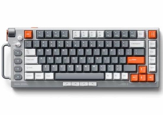 Bedraad Magnetisch Gaming-toetsenbord met 83 Toetsen en Zoekmetingen